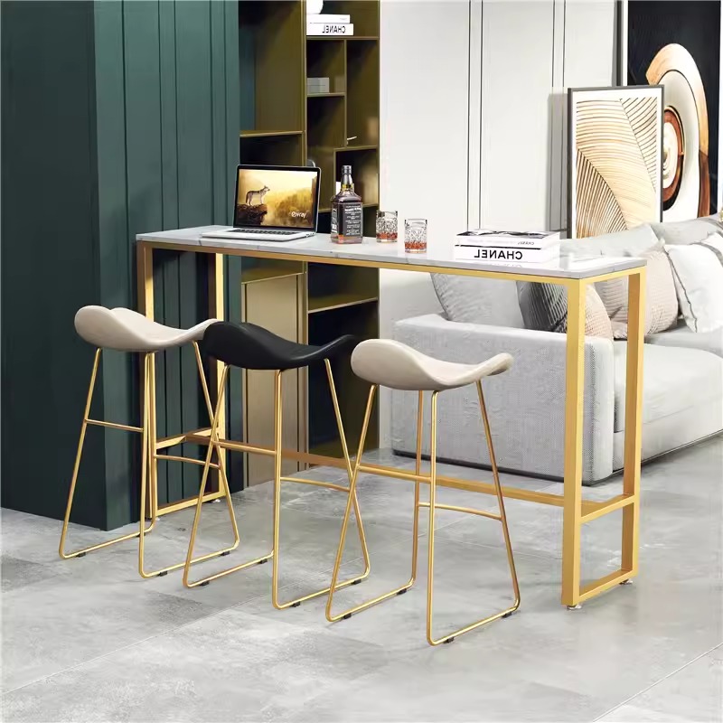 Ghế bar nệm da chân tháp thời trang hiện đại GB662