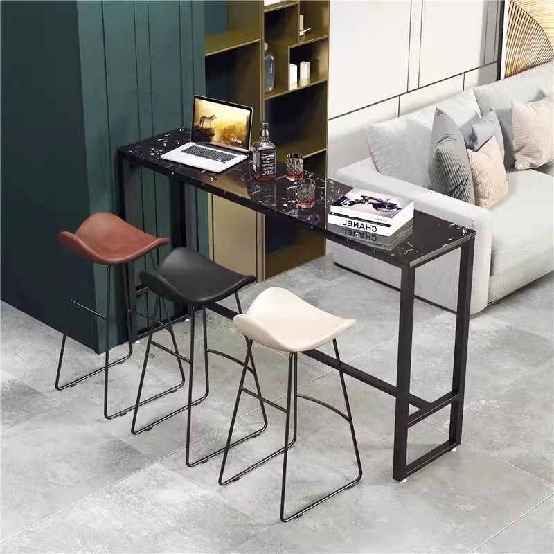 Ghế bar nệm da chân tháp thời trang hiện đại GB662