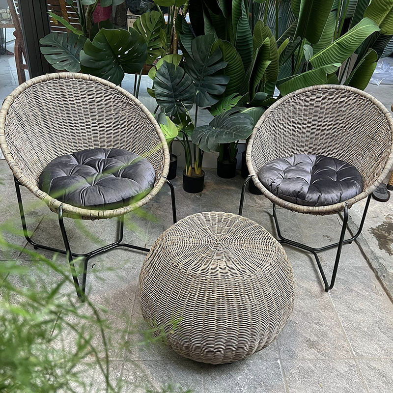 Bộ bàn ghế ban công, cafe mây nhựa giá tốt BM298