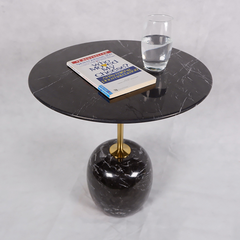 Bàn Side Tabble đá tự nhiên nguyên khối màu sắc đẹp BC200