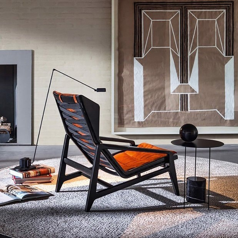 Bàn tab sofa đá tự nhiên nguyên khối kết hợp khung kim loại BC249
