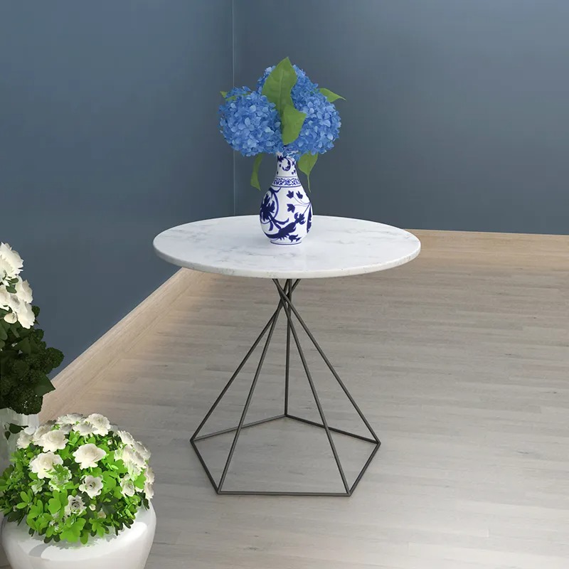 Bàn tab sofa Mini mặt đá Marble nhập khẩu BC265