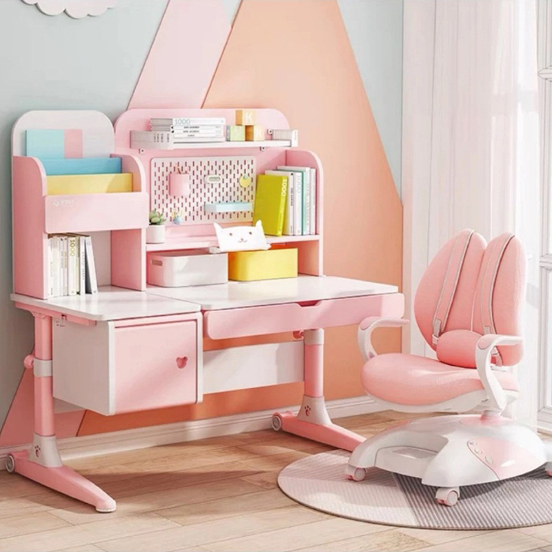 Bàn học thông minh chống gù cho bé S11 size lớn 120x60 cm thiết kế hiện đại BH573