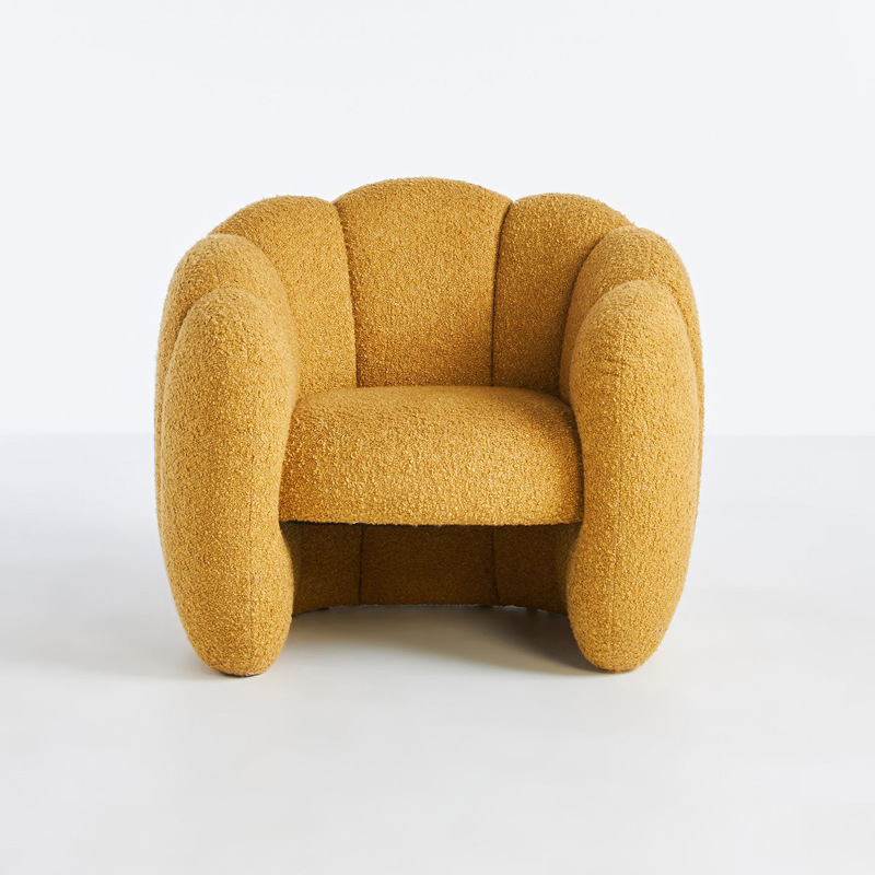 Ghế Sofa thư giãn lông cừu mềm mại hình bí ngô thời trang GG285