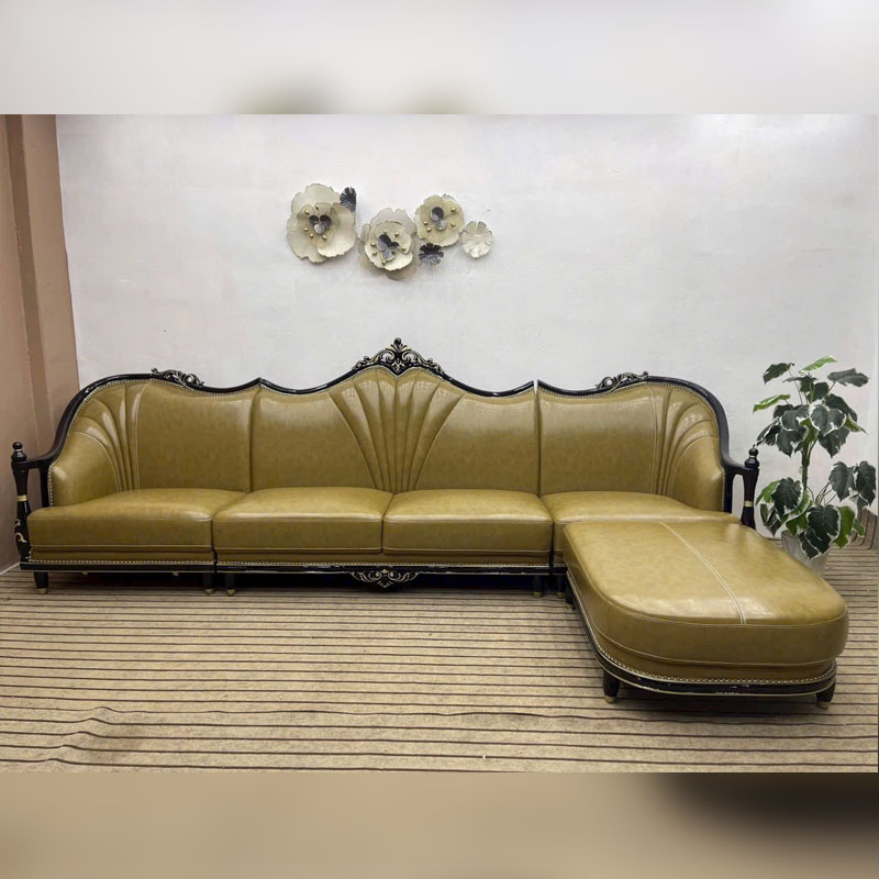 Sofa góc L nhập khẩu kiểu dáng đẹp cao cấp SF619