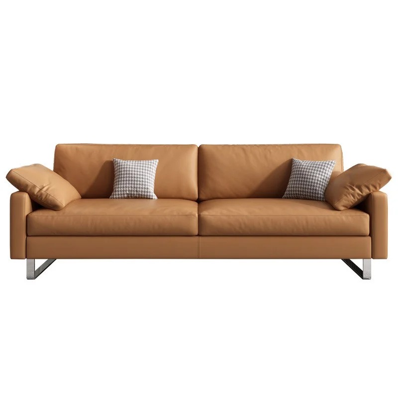 Sofa văng bọc da khung gỗ đảm bảo độ chắc chắn và ổn định SF668