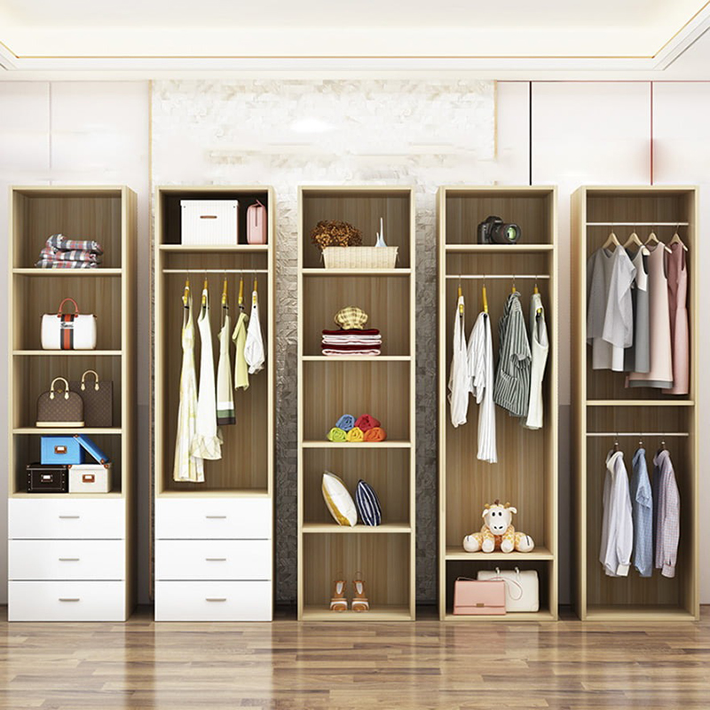 Tủ đựng quần áo 2 suốt tiện lợi, bền đẹp TQ693
