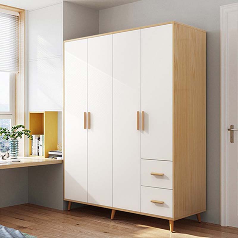Tủ quần áo gỗ công nghiệp 4 cánh cao cấp TQ200
