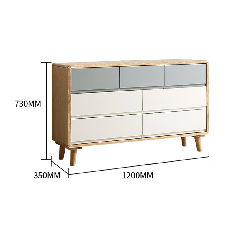 Tủ kệ trang trí gỗ MDF kiểu dáng hiện đại TT602