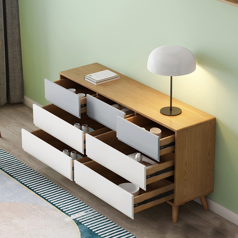 Tủ kệ trang trí gỗ MDF kiểu dáng hiện đại TT602
