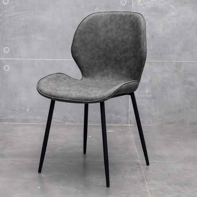 Ghế ăn Nordic bọc da chân sắt giá tốt GA664