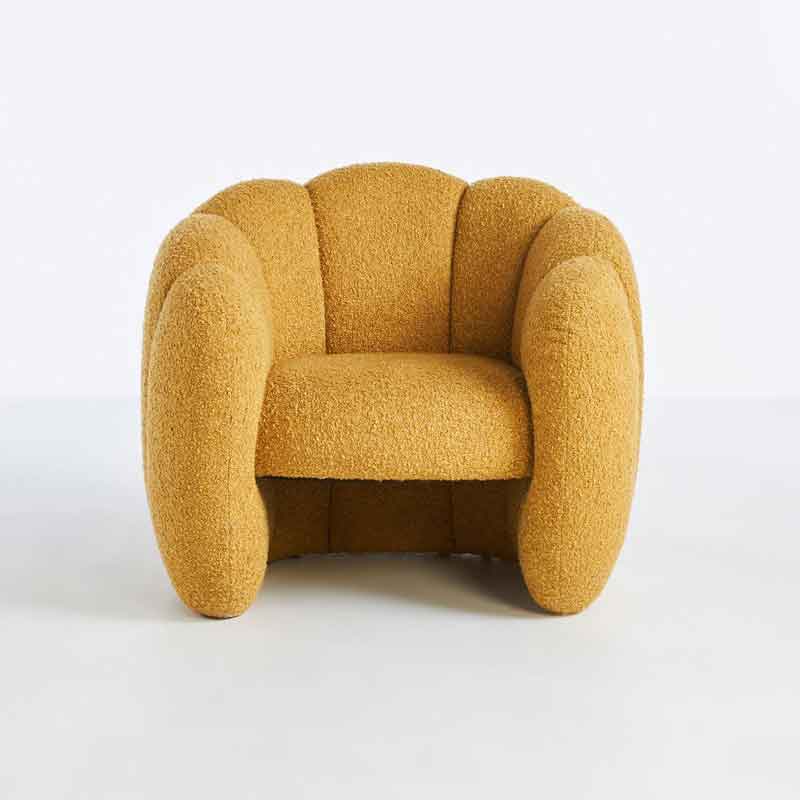 Ghế Sofa thư giãn lông cừu mềm mại hình bí ngô thời trang GG285